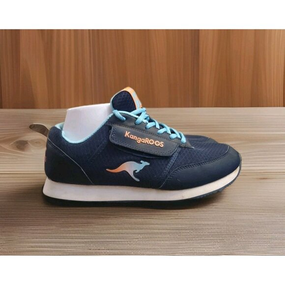 KangaROOS Zipper Pocket Running Shoes Women’s Size 8 Navy - Picture 1 of 11